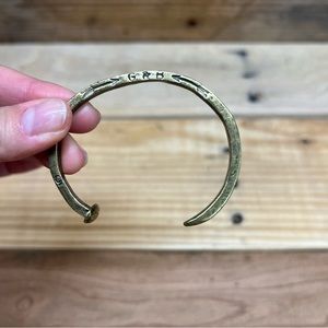 Giles and Brother Railroad Spike Cuff